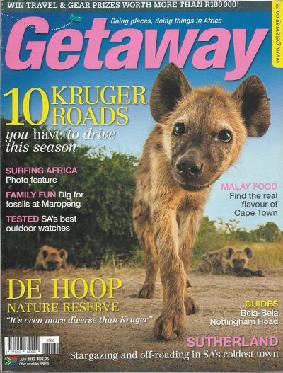 Cover of Getaway Magazine - Volume 24 Number 4 - July 2012
