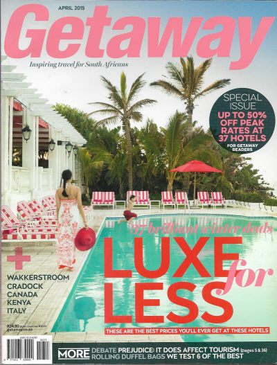 Cover of Getaway Magazine - Volume 27 Number 1 - April 2015