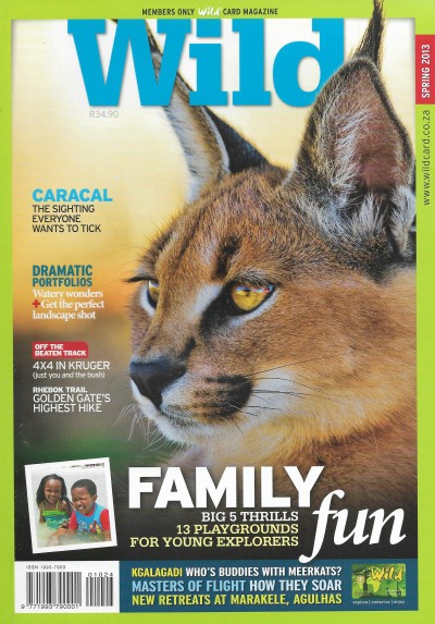 Cover of Wild Magazine - Issue 24 - Spring 2013