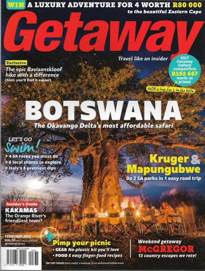 Cover of Getaway Magazine - Volume 28 Number 11 - February 2017