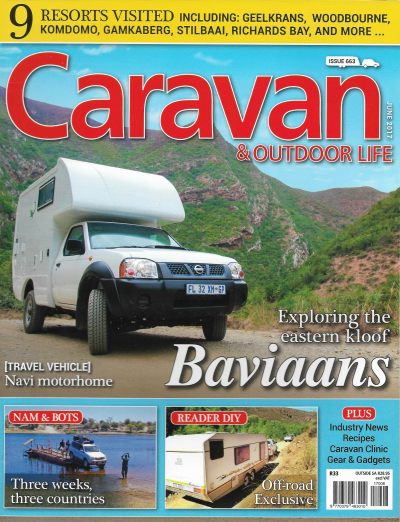 Cover of Caravan and Outdoor Life - Issue 663 - June 2017
