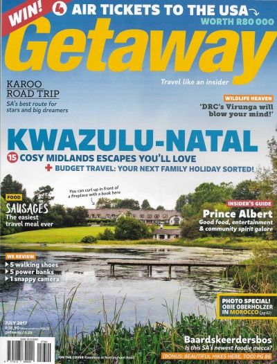 Cover of Getaway Magazine - Volume 29 Number 4 - July 2017