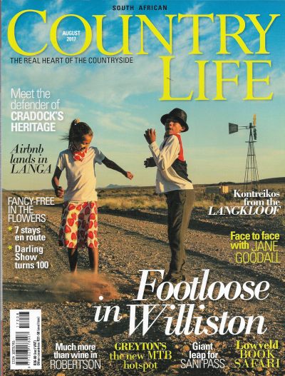 Cover of South African Country Life Magazine - Issue 253 - August 2017