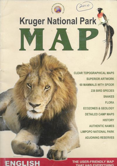 Cover of Kruger National Park Map (2010)