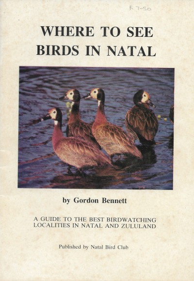 Cover of Where to See Birds in Natal