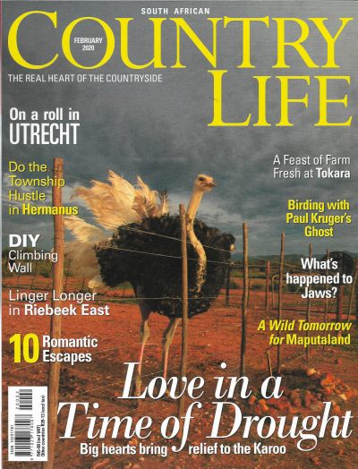 Cover of South African Country Life Magazine - Issue 283 - February 2020