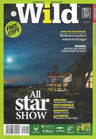 Cover of Wild Magazine - Issue 44 - Spring 2018