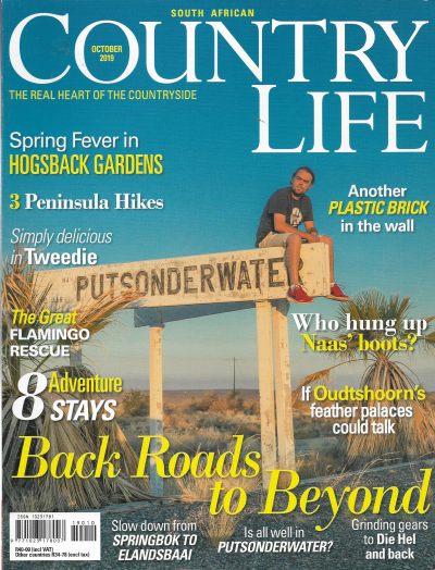 Cover of South African Country Life Magazine - Issue 279 - October 2019