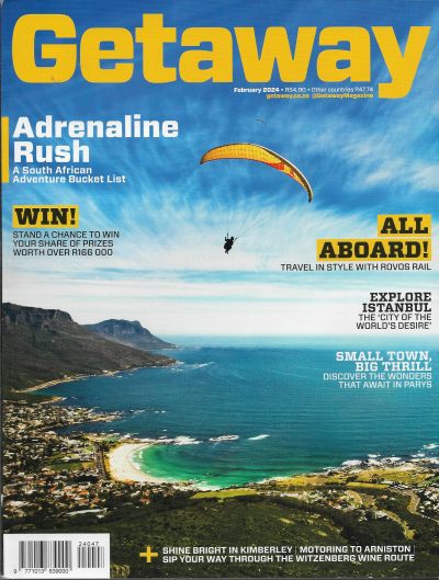 Cover of Getaway Magazine - Volume 35 Number 7 - February 2024