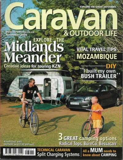 Cover of Caravan and Outdoor Life - November 2006