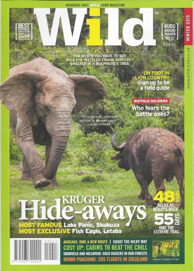 Cover of Wild Magazine - Issue 31 - Winter 2015