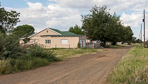 Dusty streets in Ritchie