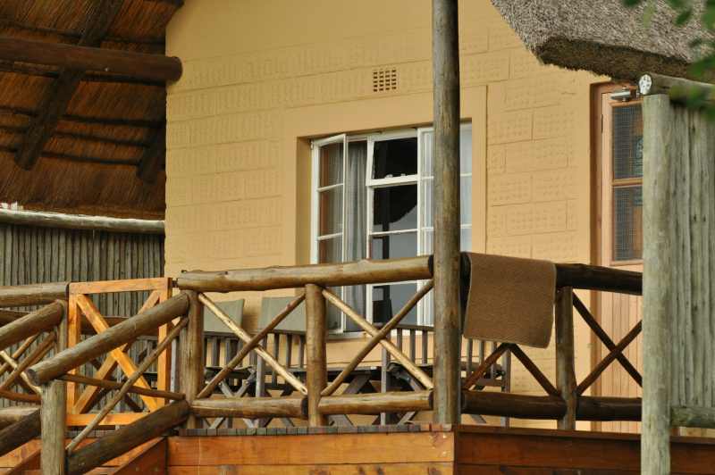 2 bedded hut at Mpila Camp in iMfolozi Game Reserve