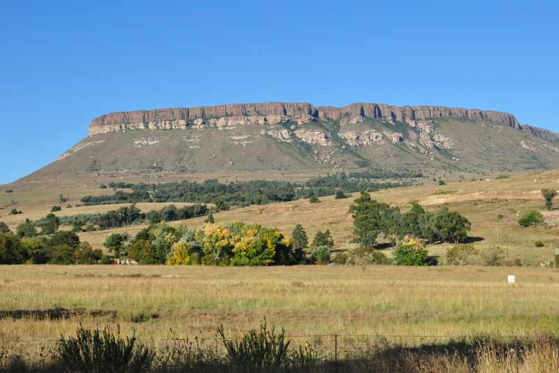 Platberg mountain near Harrismith