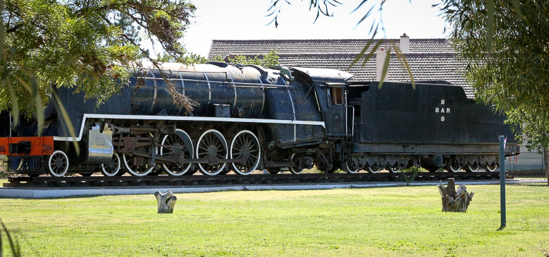 Touws River locomotive display