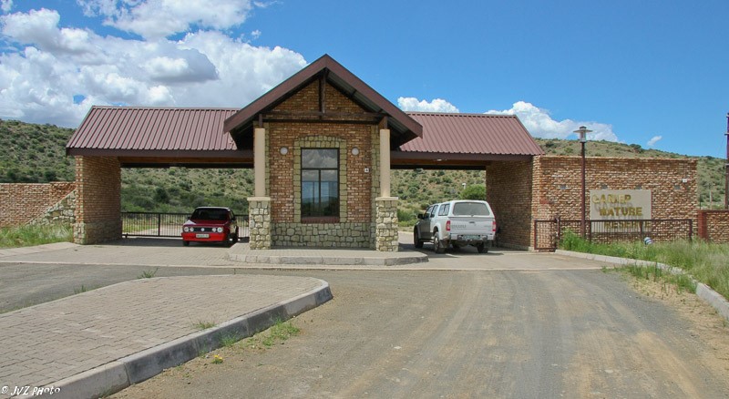 Entrance to the reserve