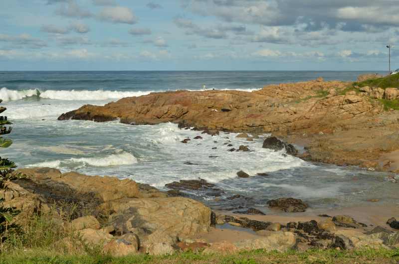 Margate has a beautiful rocky shoreline