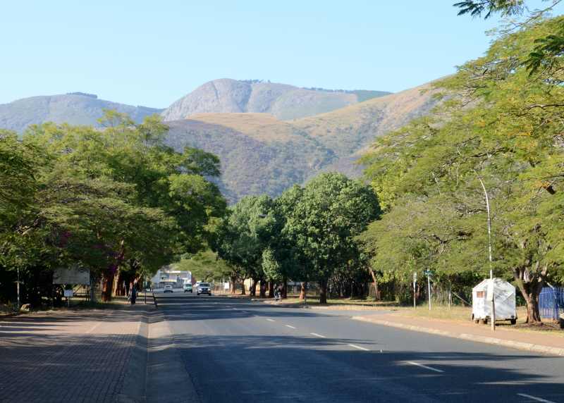 Barberton is a picturesque town