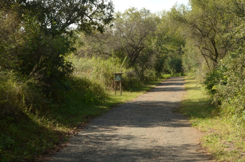 Start of the 4x4 trail