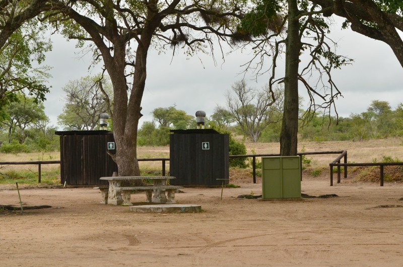 Toilets are available