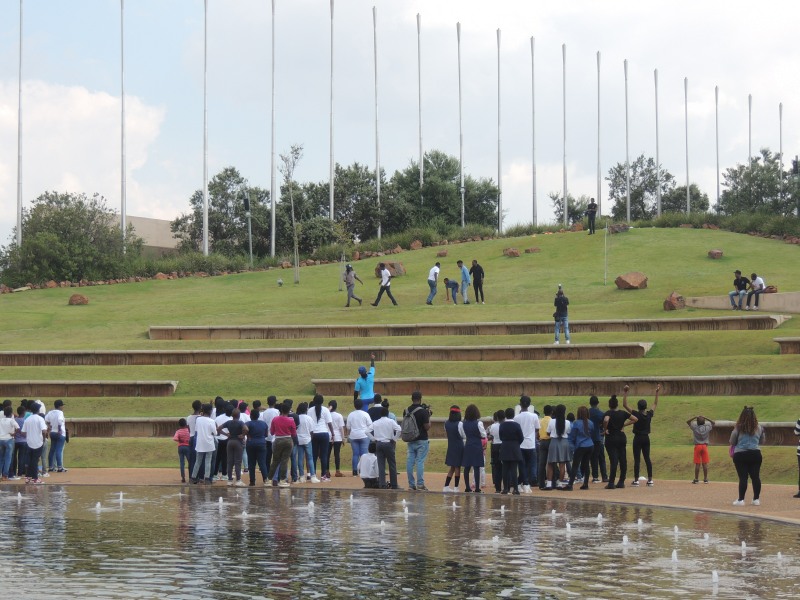The amphitheatre on the top of the hill