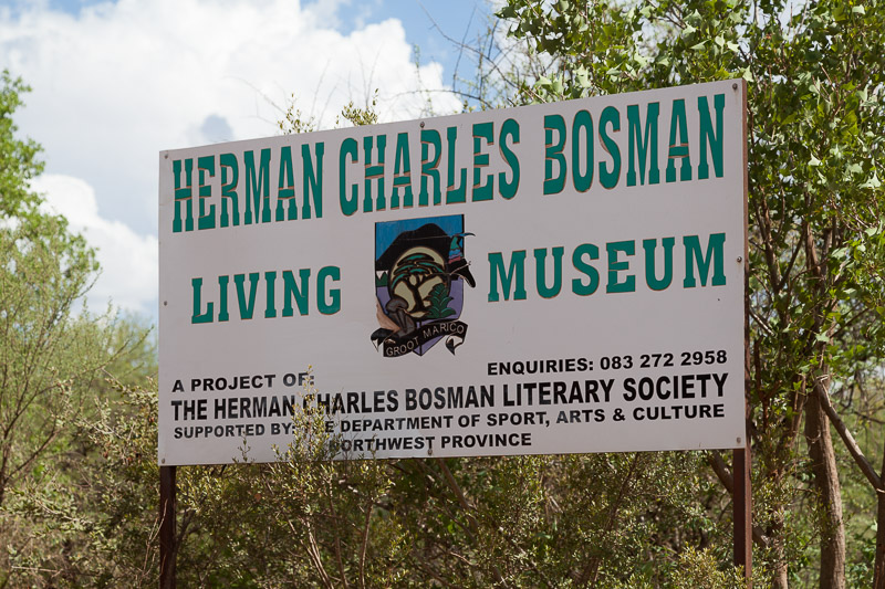 Museum sign