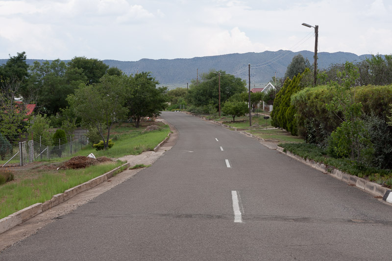 Resedential street in Oviston