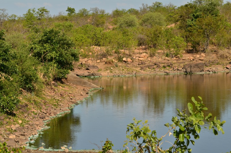 Nhlanganini Dam wall