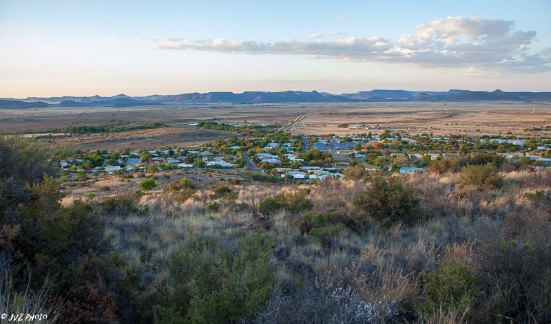 View over Gariep Dam Town